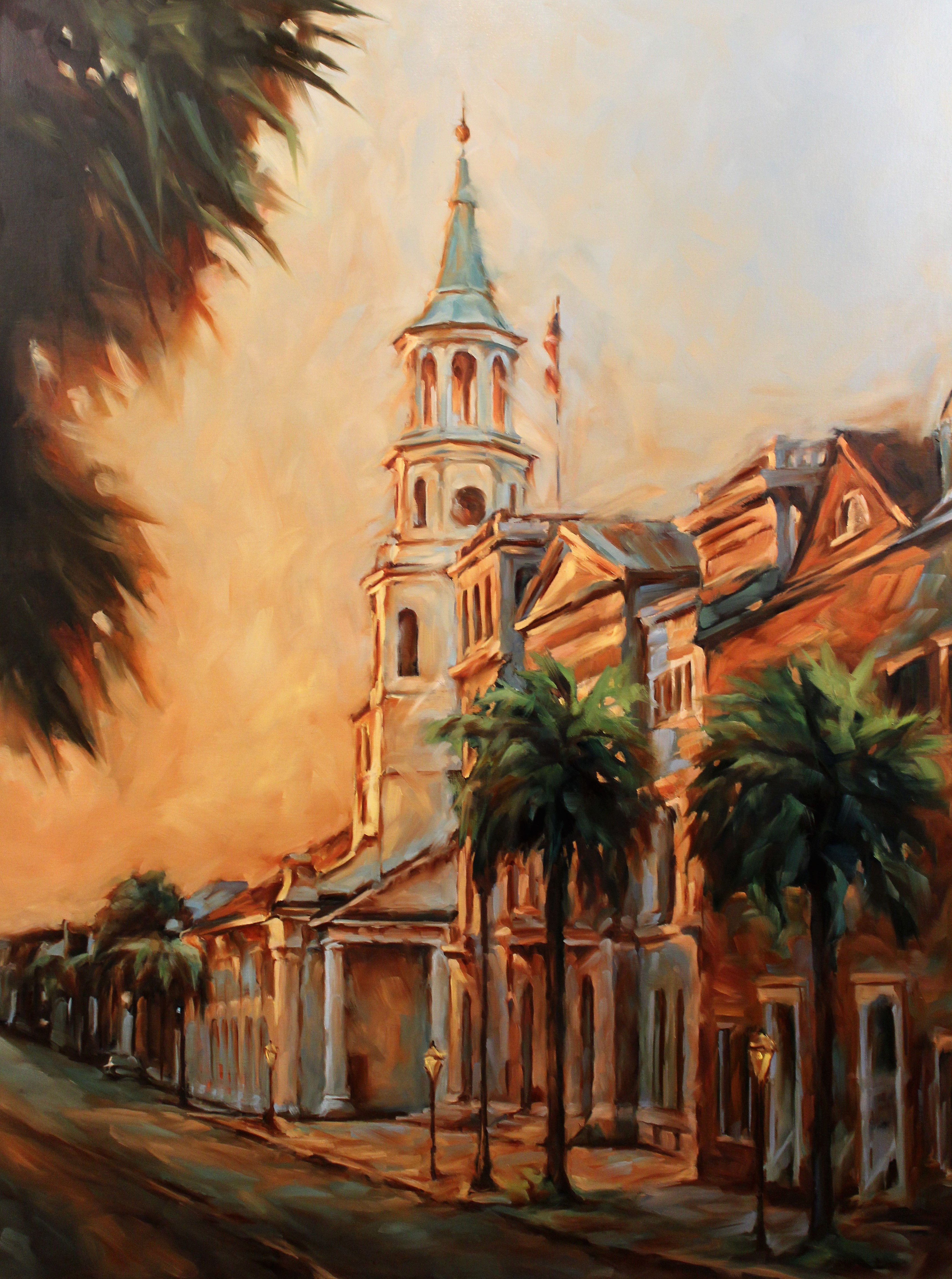 A Light of Charleston (SOLD) – Fine Art Painting by Ronda